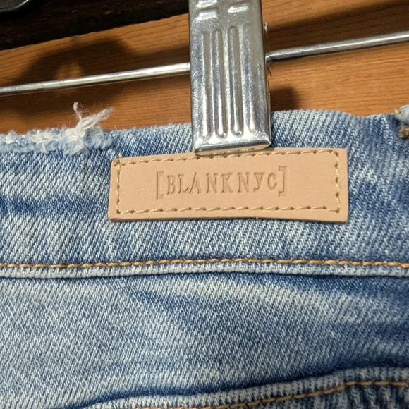 BlankNYC Franklin Ribcage Wide Leg Released Hem Sz 25 Boho - Picture 6 of 11